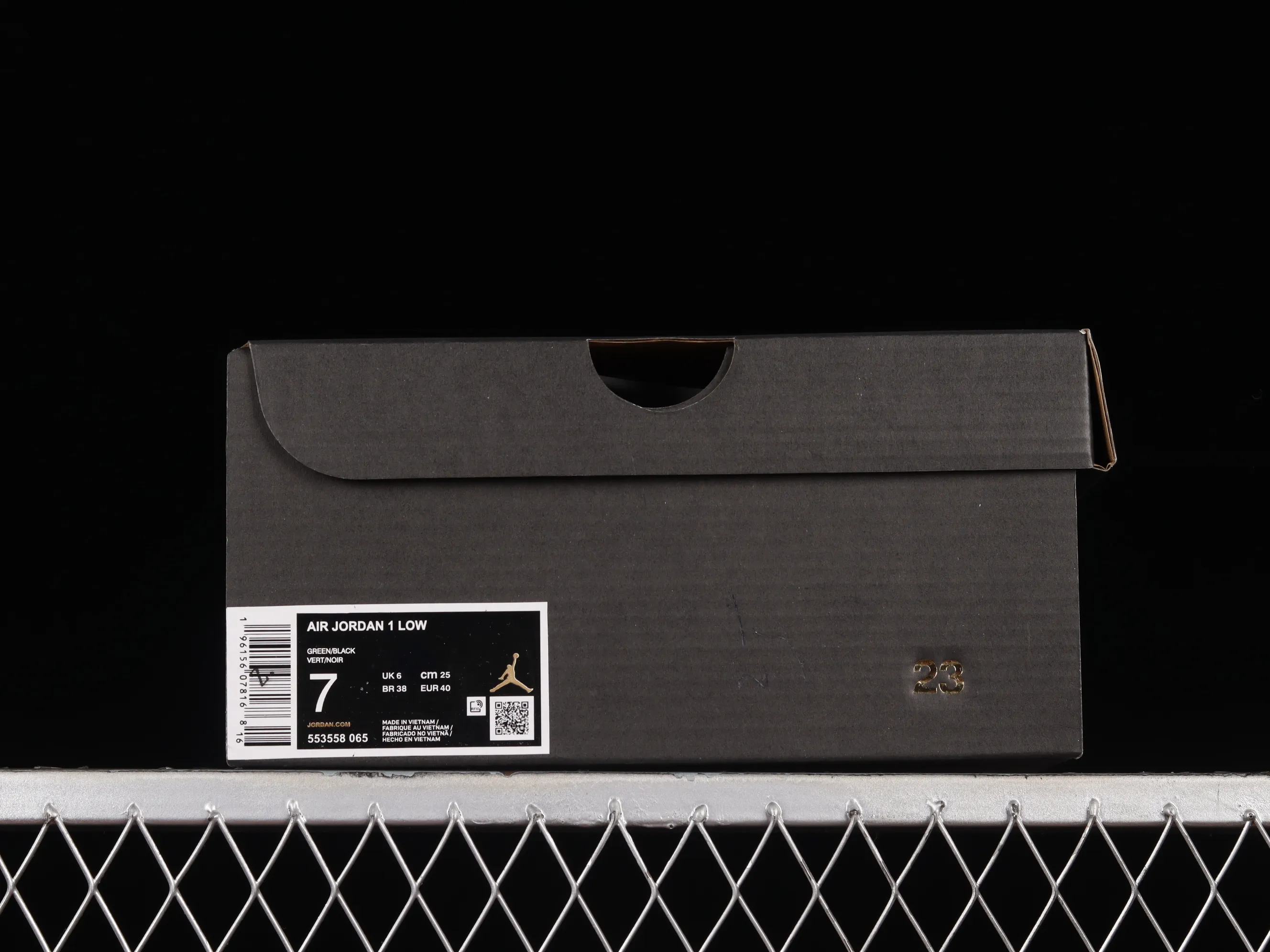 All categories Air Jordan Jordan series basketball shoes Air Jordan 1 Low Z version Air Jordan 1 Low "Lucky Green" AJ1 Joe 1 black and green low-top basketball shoes 553558-065